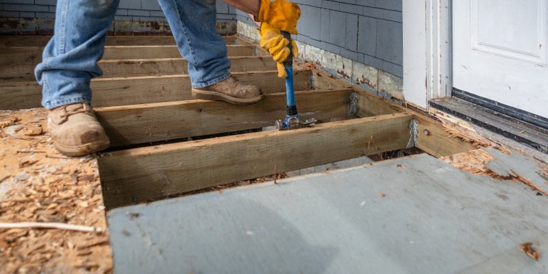 Patio Demolition in Jacksonville, Florida